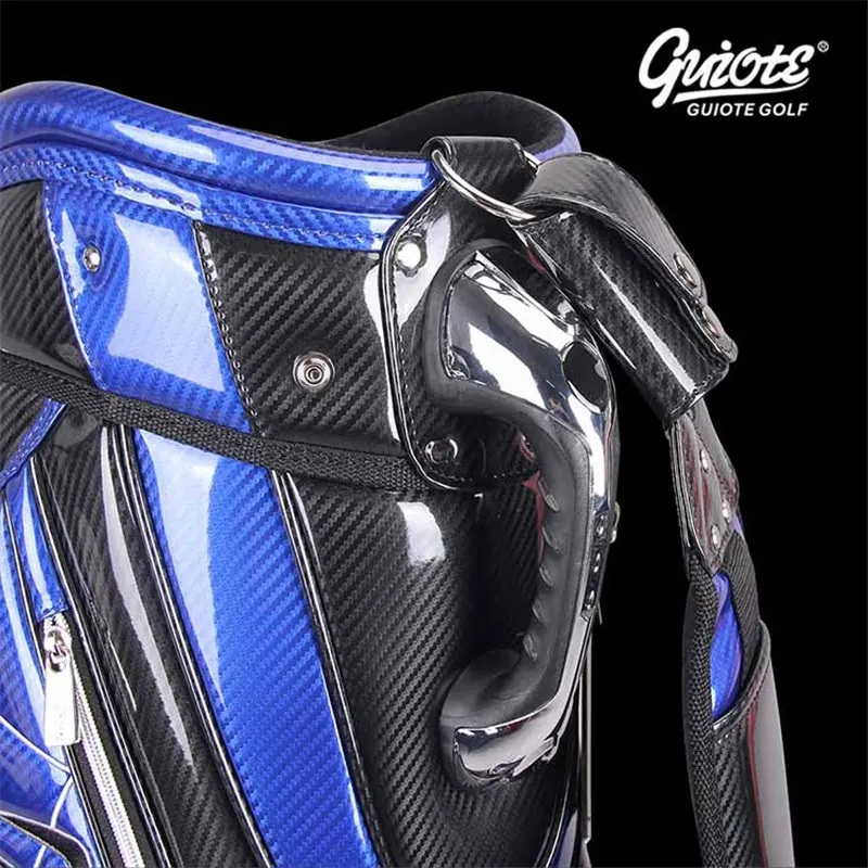 [4 цвета] Widow Maker Spider Golf Caddie сумка для клюшек PU кожаная сумка для гольфа с дождевиком 5-way для мужчин и женщин