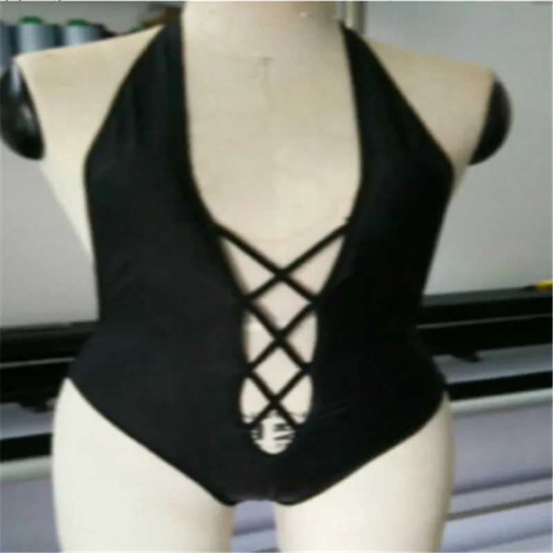Женский ажурный слитный купальник с бюстгальтером пуш ап купальный костюм