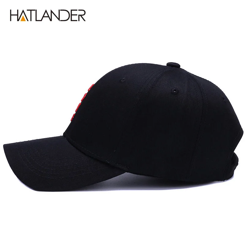 HATLANDER Высокое качество оригинала любовное письмо бейсболки 6 панелей Кепка