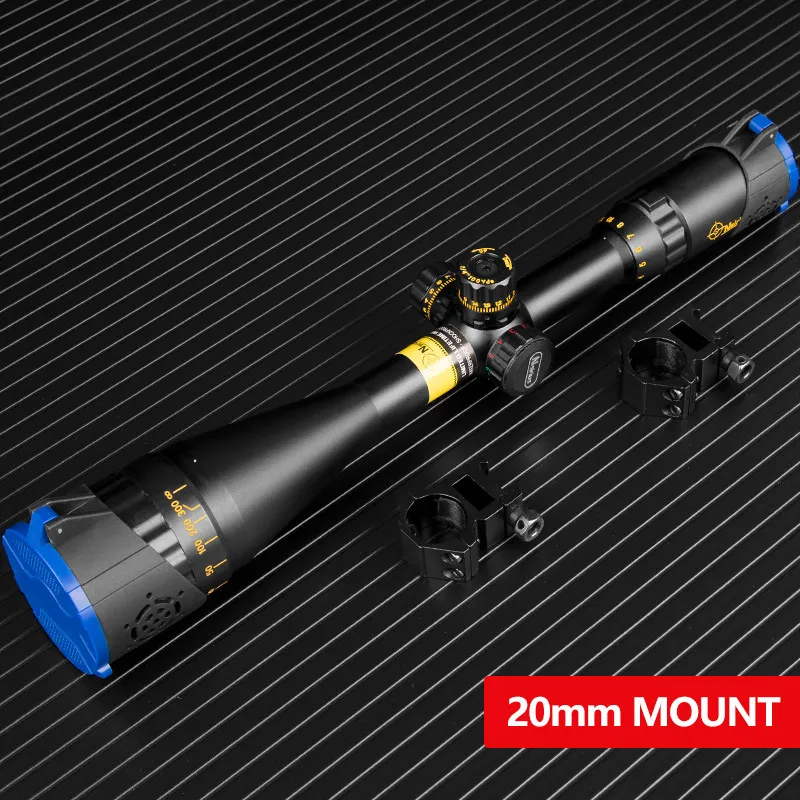 NSIRIUS Gold 4-16X50 AOE тактический оптический прицел красный зеленый llluminate Crosshair сетка охотничий прицел для снайпера - Цвет: 20mm