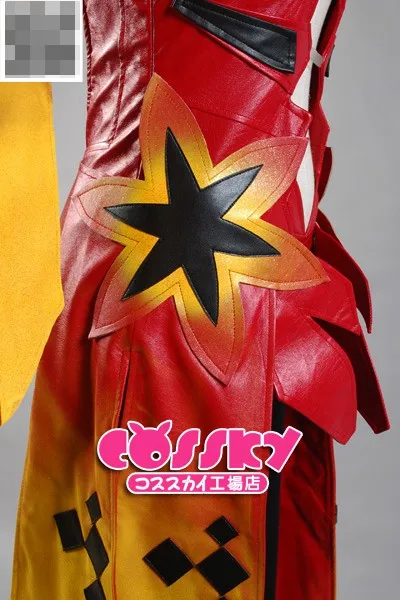GC Guilty Crown Yuzuriha Inori женские Комбинезоны для косплея с золотой рыбкой