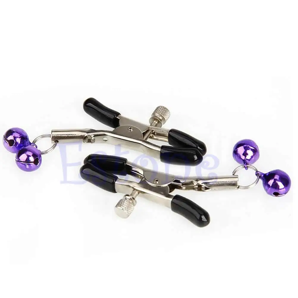 1 пара металлический ниппель Зажимы для взрослых игра бюст массажер