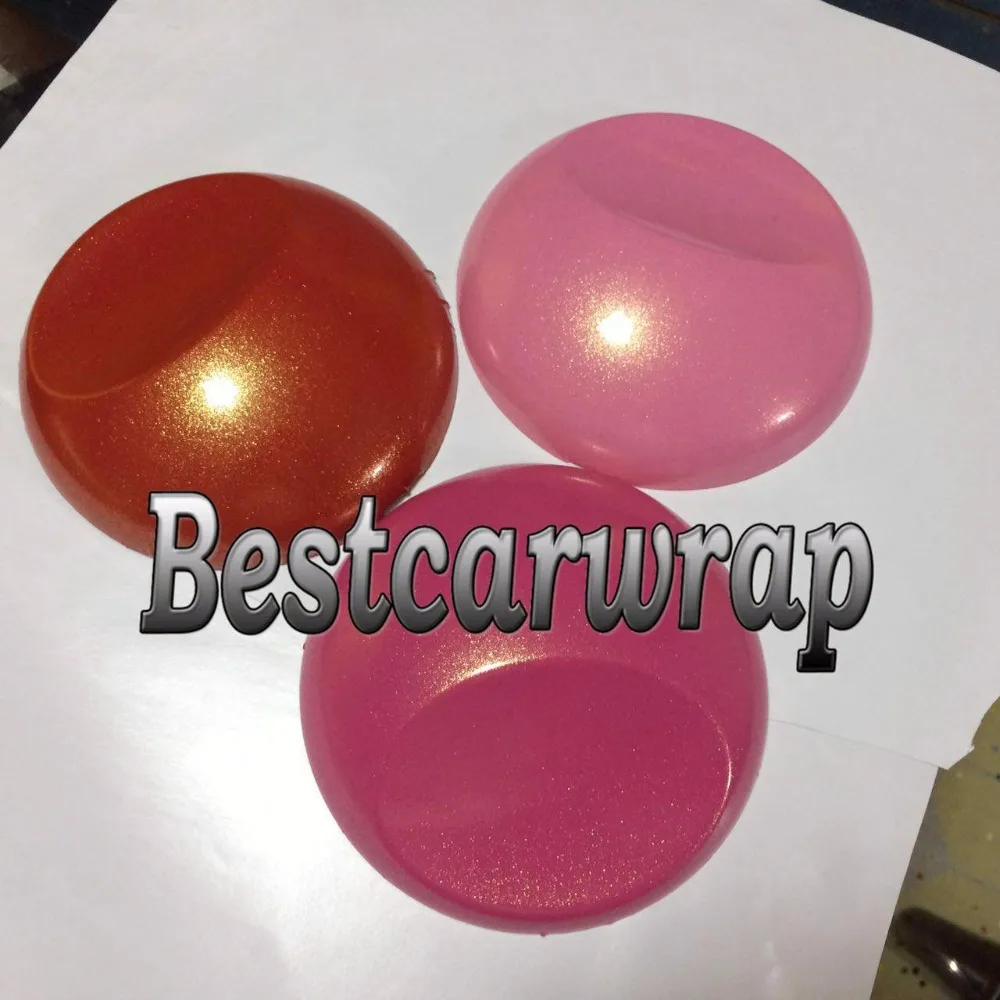 2017 Глянцевая блестящая переключение виниловая розовая и Золотая