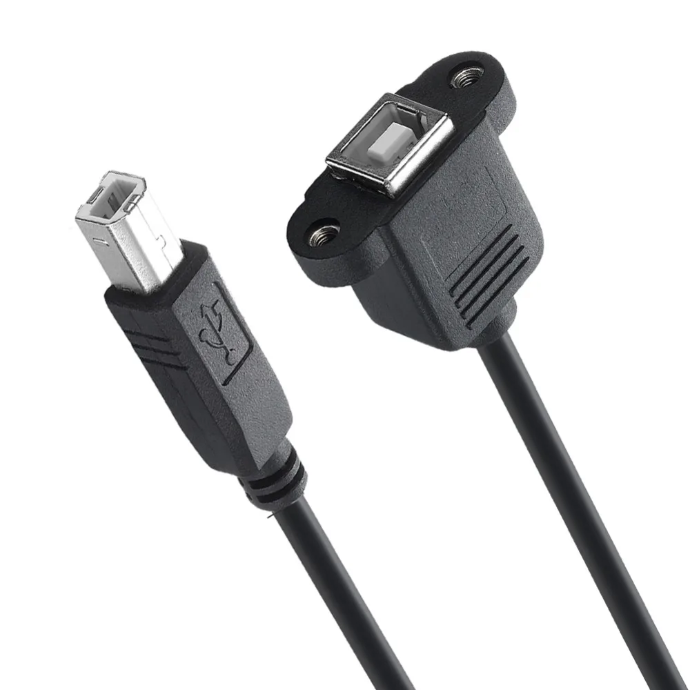 Удлинительный кабель Bochara USB 2 0 типа B штекер-Тип гнездо для принтера с реальным