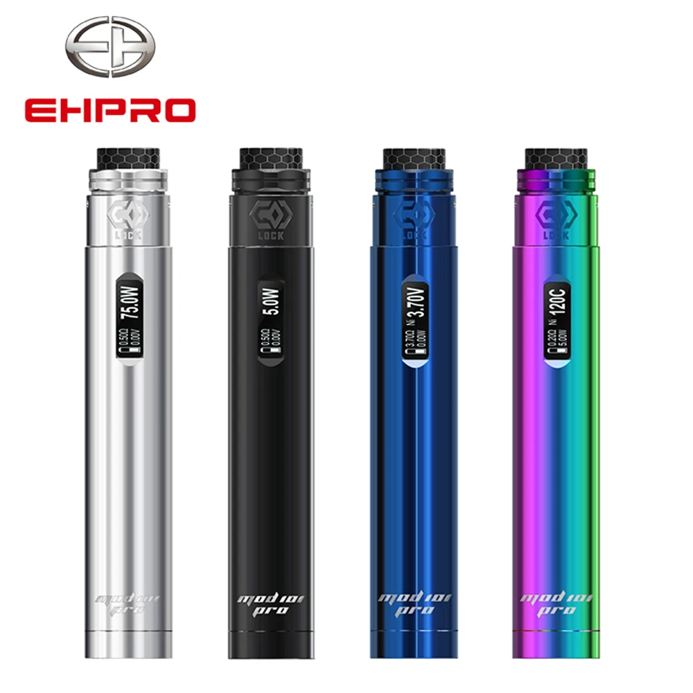 Ehpro Mod 101 Pro Vape ручка комплект 510 резьба с 24 мм RDA 20700 21700 18650 батарея электронная