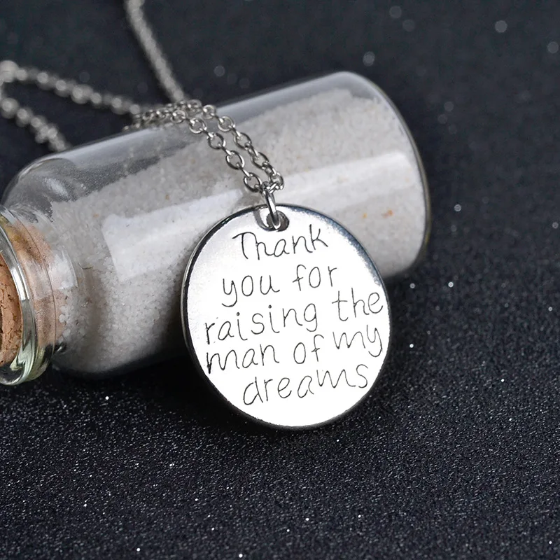 12 шт./лот семейные ювелирные изделия подарок для матери спасибо за то что подняли