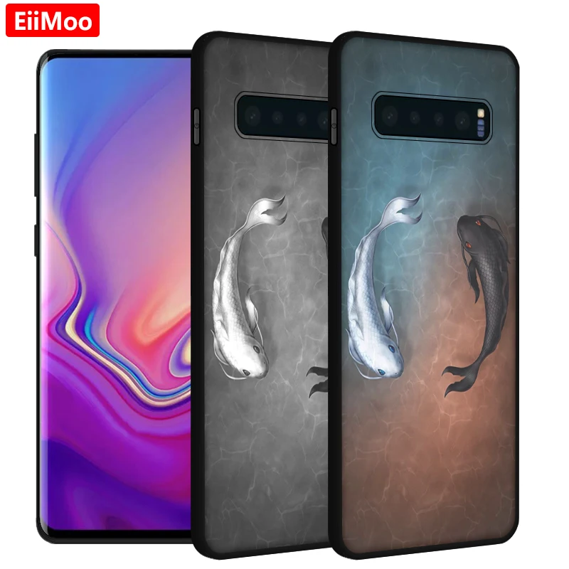 Чехол EiiMoo с 3D рисунком для Samsung Galaxy S10 S10e S10Plus мягкий силиконовый чехол Plus 5G E