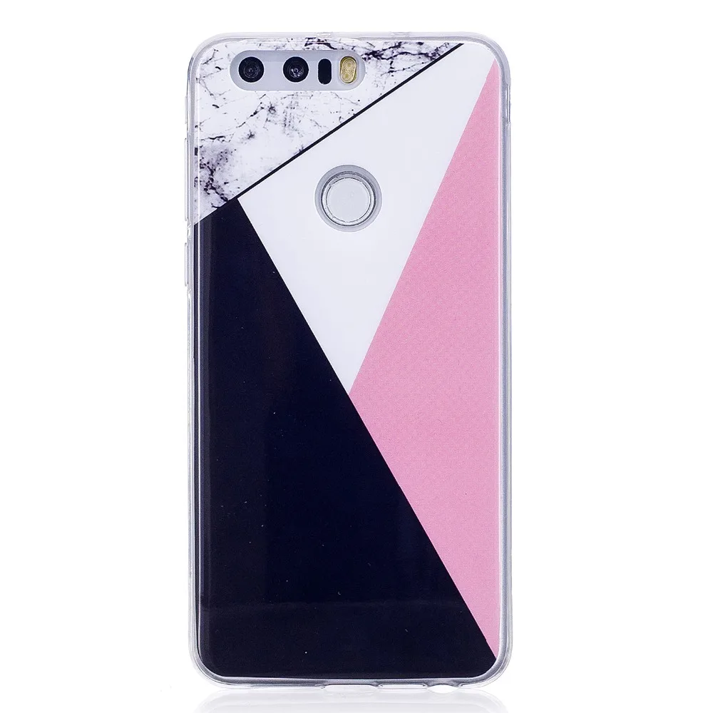 Роскошный Мраморный чехол Gily для fundas huawei P20 lite Capas Мягкая силиконовая задняя