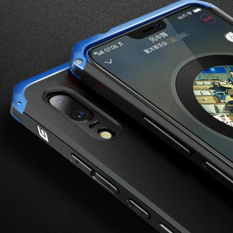 Новый оригинальный чехол LONGNEWS для huawei P20 металлический алюминиевый каркас чехлы