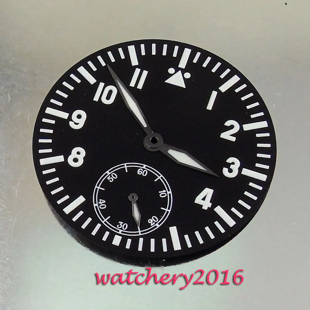 Мужские повседневные маркеры 38 9 мм черный циферблат белый подходит для ручного
