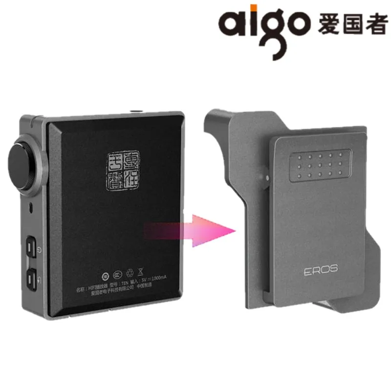 Портативный Hi Fi плеер AIGO на 10 градусов музыкальный с Bluetooth DSD Mp3 без потерь