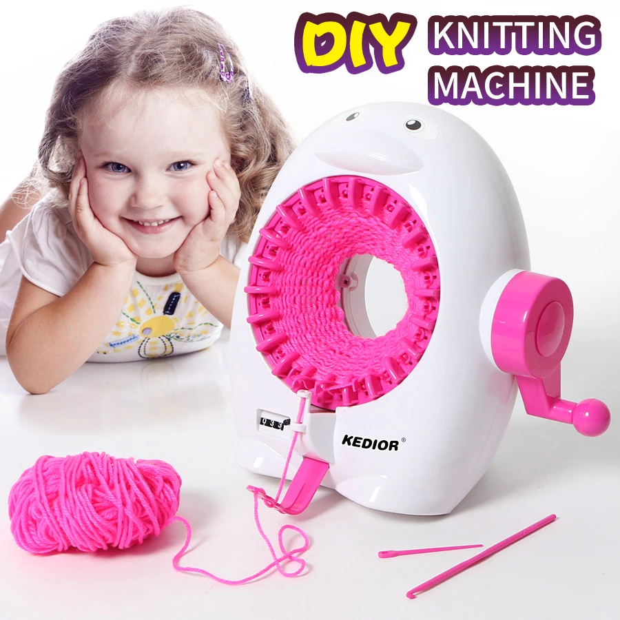 Вязание ткацкий станок Пингвин DIY умный игрушечный набор для вязания шарф с