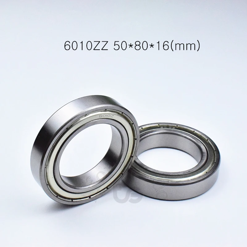6010ZZ 50*80*16 (мм) 1 шт. подшипник ABEC-5 металлические уплотнительные подшипники 6010 |