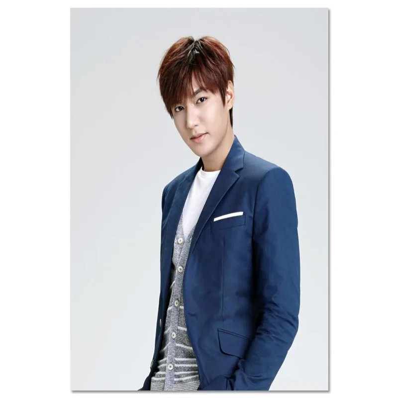 Lee Min Ho Плакат на заказ холст плакат художественная отделочная ткань для дома ткань настенный плакат печать шелковая ткань 30X45 см, 40X60 см - Цвет: Canvas Poster 14