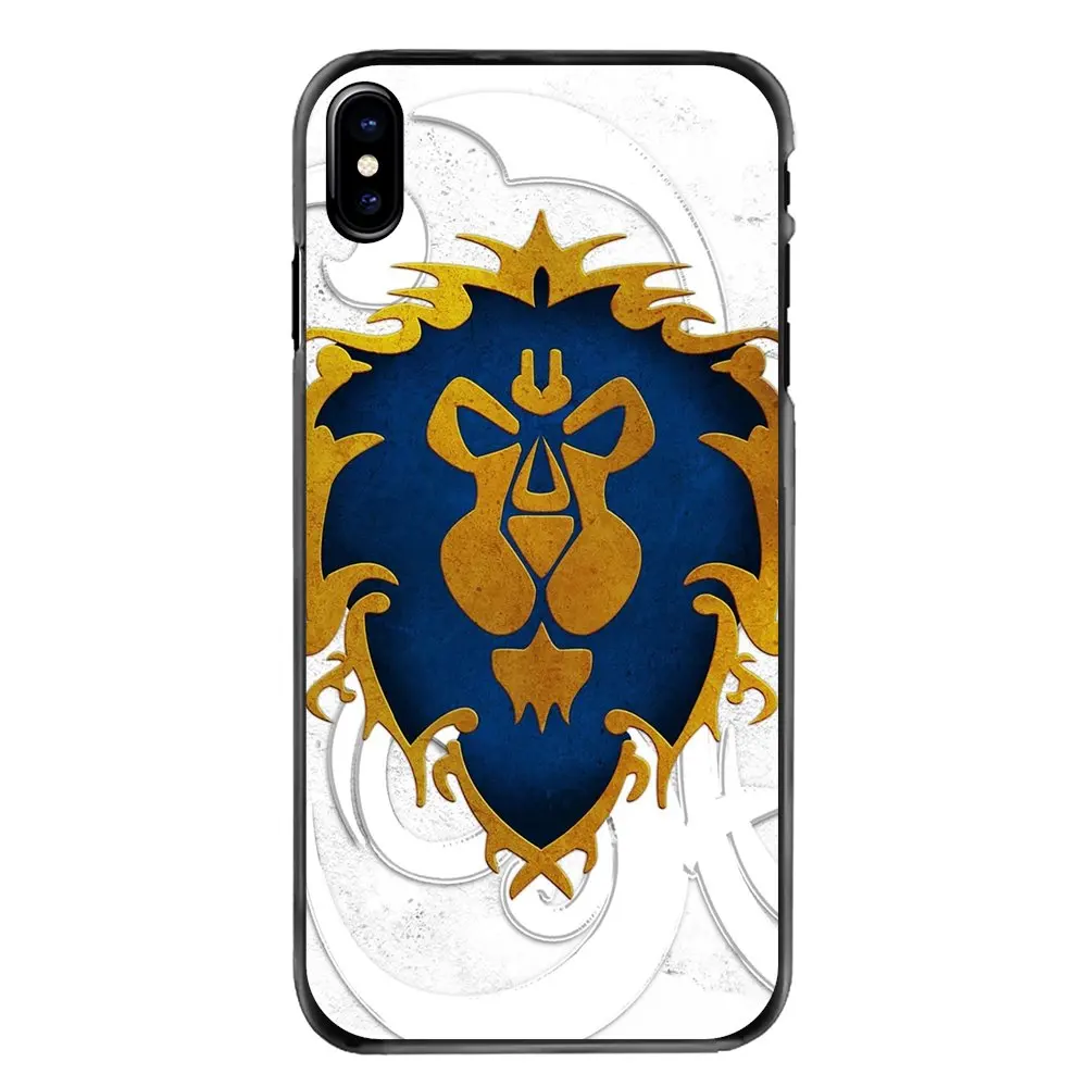 Игровой мир Warcraft Alliance для LG G6 L90 V20 Nexus 5X6 P K10 Moto E E2 E3 G G2 G3 G4 G5 PLUS X2 Play аксессуары чехол