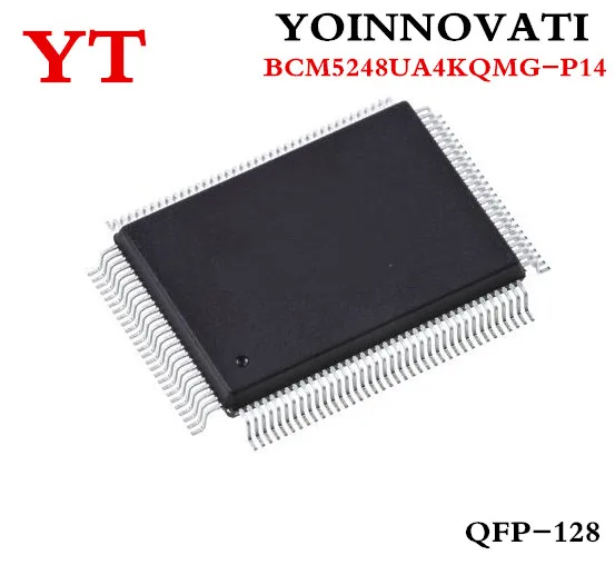 5 шт./лот BCM5248UA4KQMG-P14 BCM5248UA4KQM-P14 BCM5248UA4KQMG BCM5248UA4KQM QFP128 лучшего качества