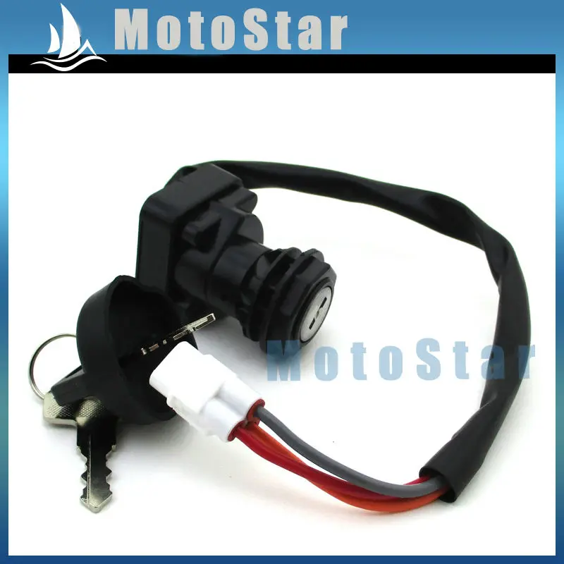 Ключ зажигания для Suzuki LTZ400 2005 2006 2007 2008 KFX400 DVX400 Kawasaki KFX400 KFX 400 2005 2006 ATV Quad 4 Wheeler