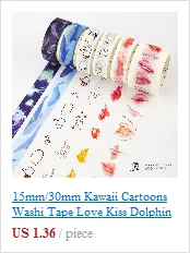 Happy Couple Cartoon PVC Washi Tape Storage Board Creative DIY Tool Japanese Masking Tape Carry Tools for Hobo Notebooks