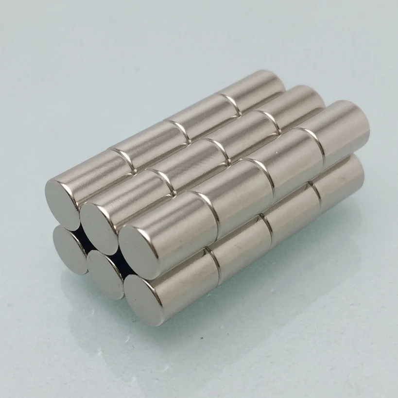 XICIMAG 100 шт. высокое качество бар магнит dia6x8mm N35 Супер Сильные редкоземельные