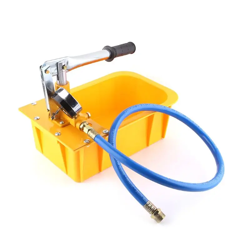 

Water Pressure Tester Pump 2.5MPa Pipeline Tester 25KG Manual Hydraulic Tester Pump