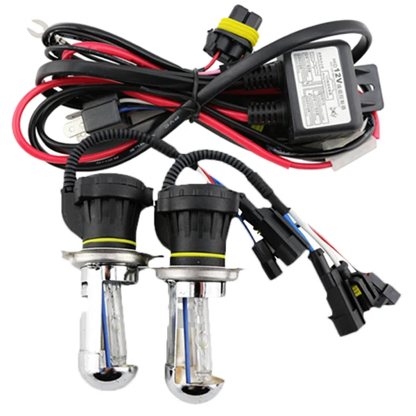 SUNWOIF Xenon HID kit Bi-Xenon H4-3 H/L High low dual beam H13 9004 9007 9003 AUTO CAR lamp KIT 55w color 3000k-30000k | Автомобили и