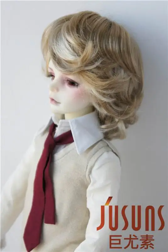 JD075 1/4 BJD парики SD с плавным вырезом кукла парики 7-8 дюймов кукольный парик игрушка кукольный парик аксессуары