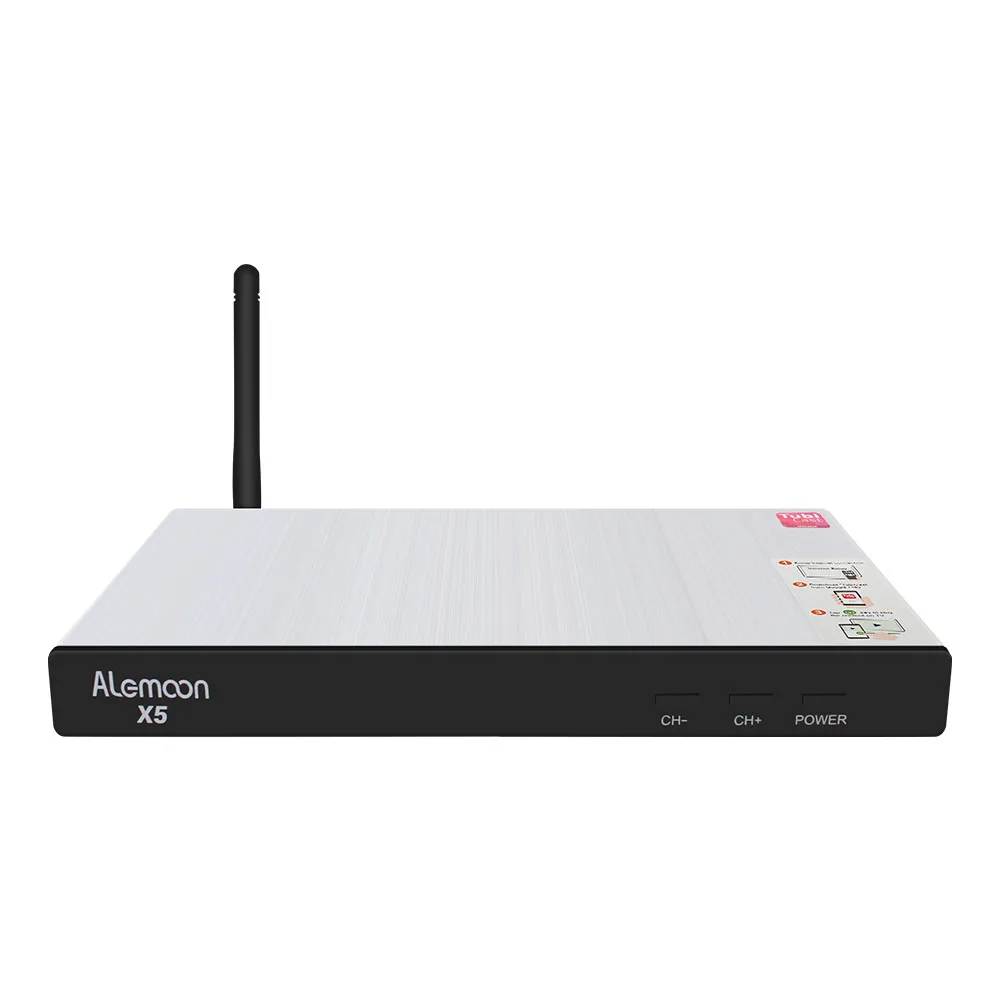 2018 Новый ALEMOON X5 DVB комбо DVB-S2/T2/C Smart спутниковый ресивер Европа Испания Польша