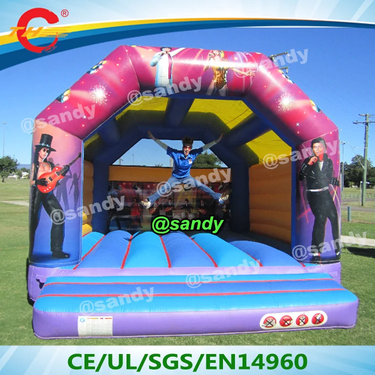 Бесплатная воздушная доставка до двери детская надувная кровать для прыжков 4x3 м