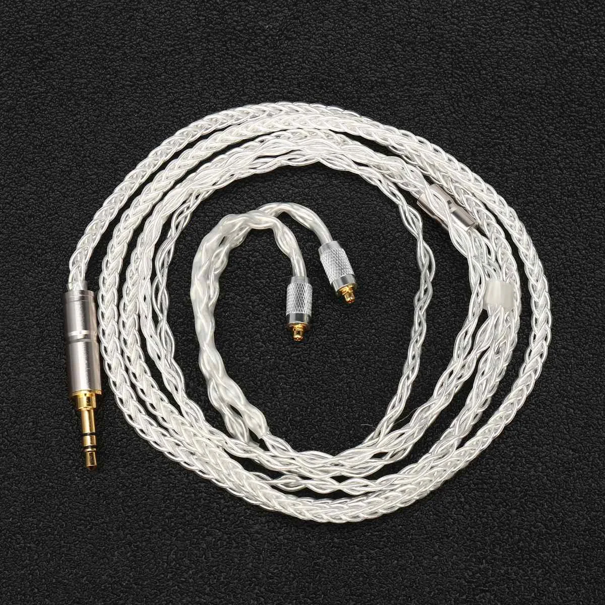 BGVP 400 провод OCC HiFi кабель для DM6 DMG DMS монитор наушники MMCX 0,78 мм наушники для меломанов кабель для наушников DIY