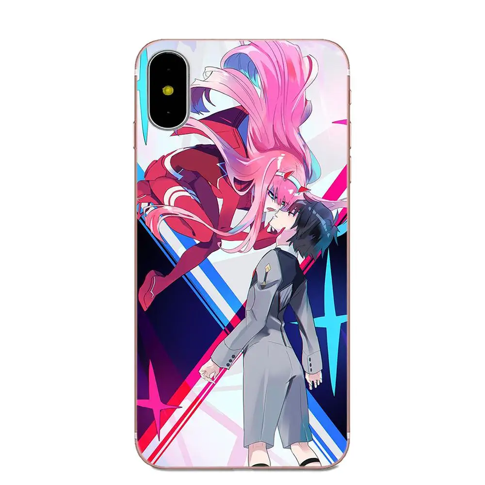 Аниме Darling In The Franxx для sony Xperia Z Z1 Z2 Z3 Z4 Z5 compact Mini M2 M4 M5 T3 E3 E5 XA XA1 XZ Премиум мягкий хипстерский чехол