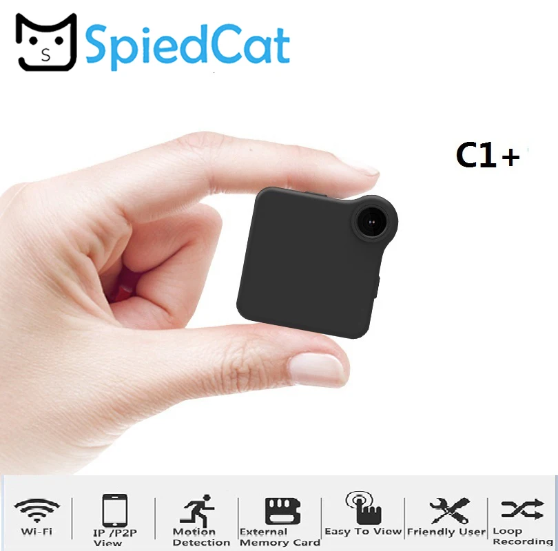 Мини Full HD камера Wi Fi P2P носимая IP датчик движения магнитный зажим диктофон корпус