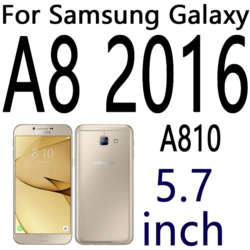 For Samsung A8 2016 Роскошный кожаный чехол для телефона с откидной крышкой для samsung Galaxy A50 A40 A30 A10 A6S A8S A8 A7 A6 A5 плюс подставка для картs чехол - Цвет: For Samsung A8 2016
