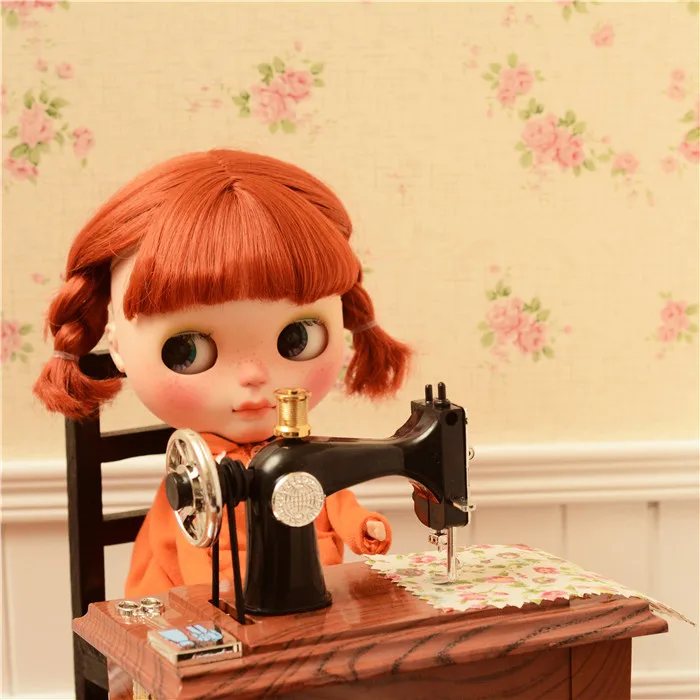 Швейная машина ностальгия доступна для 1/6 BJD Blythes JB PULLIP AZONE DAL кукла реквизит