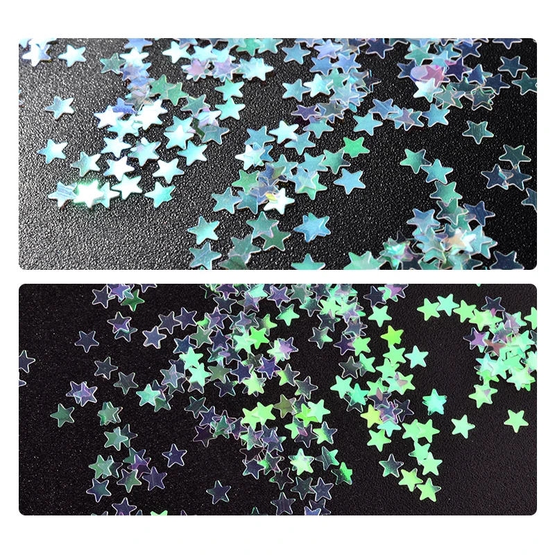 Ультратонкие хлопья для маникюра с блестками 6 шт./компл.|nail glitter sequins|nail glitternail design