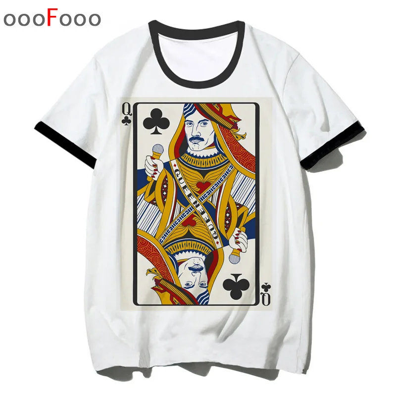 1410 Freddie Mercury футболка The queen Band rock Футболка мужская хип-хоп повседневные футболки Harajuku мужские/wo мужские топы футболки уличная одежда - Цвет: 1410