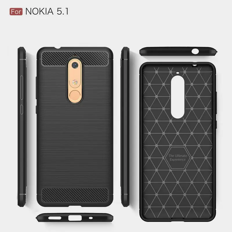 Защитный чехол для Nokia 5 1 2018 TA-1061 TA-1053 TA-1024 противоударный задней панели телефона |