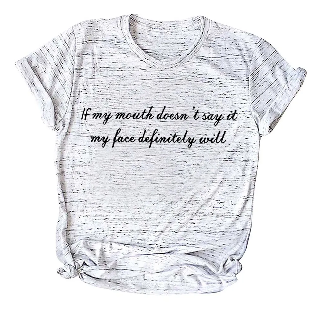 Женская модная футболка с круглым вырезом короткий рукав карман большой размер