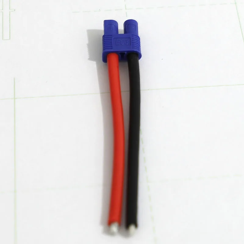 Новый гнездовой разъем для аккумулятора EC3/w провод 12AWG 10 см кабель