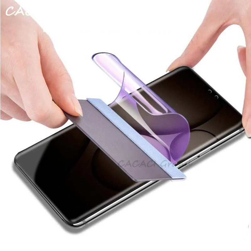 10D Экран протектор для samsung Galaxy S7 край S8 S9 S10 плюс S10e гидрогель для samsung обратите внимание, для девочек от 5 до 8 лет 9 A5 A520 A8S с обмоткой эластичной пленкой