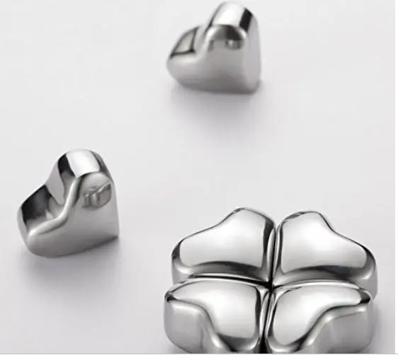 Ice Cubes Stainless Steel Reusable Chilling Stones for Whiskey Wine Keep Your Drink Cold Longer wine gifts bar tools | Дом и сад
