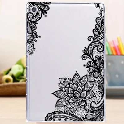 Новинка Мягкий ТПУ чехол с принтом для Huawei MediaPad M5 lite 10 1 дюймов силиконовый