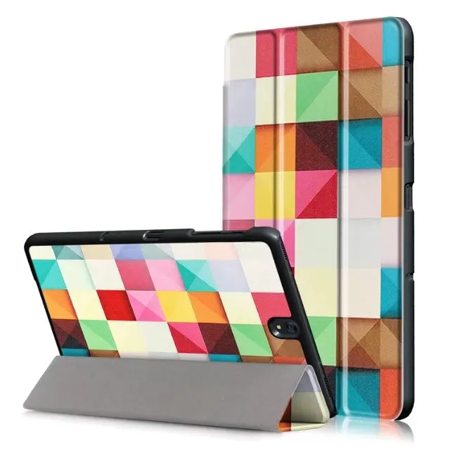 Для Samsung Galaxy Tab S3 T820 T825 чехол Tri-Fold Смарт искусственная кожа рукав для 9.7 дюймов PC