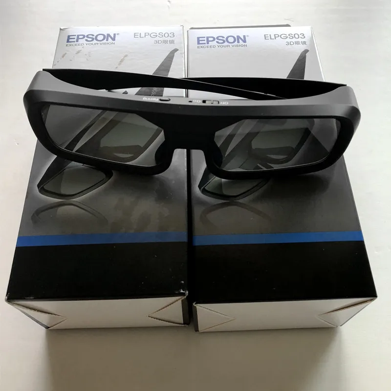 Новые активные 3d очки ELPGS03 с bluetooth для домашнего кинотеатра Epson 3D Проекторы|3D
