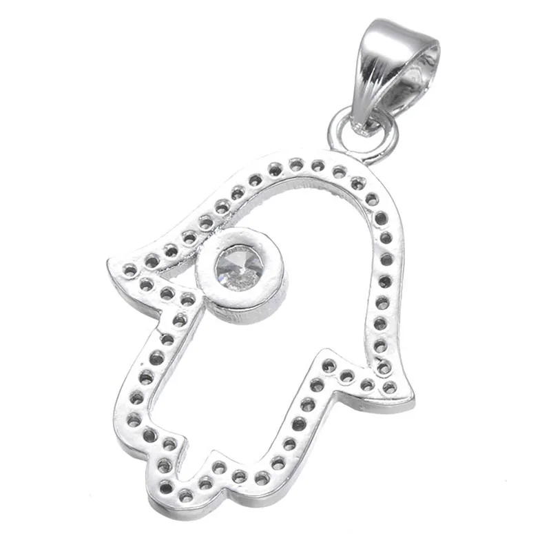 DIY ювелирные изделия Прямая поставка Hamsa EvilEye ожерелье для женщин Collare красочные