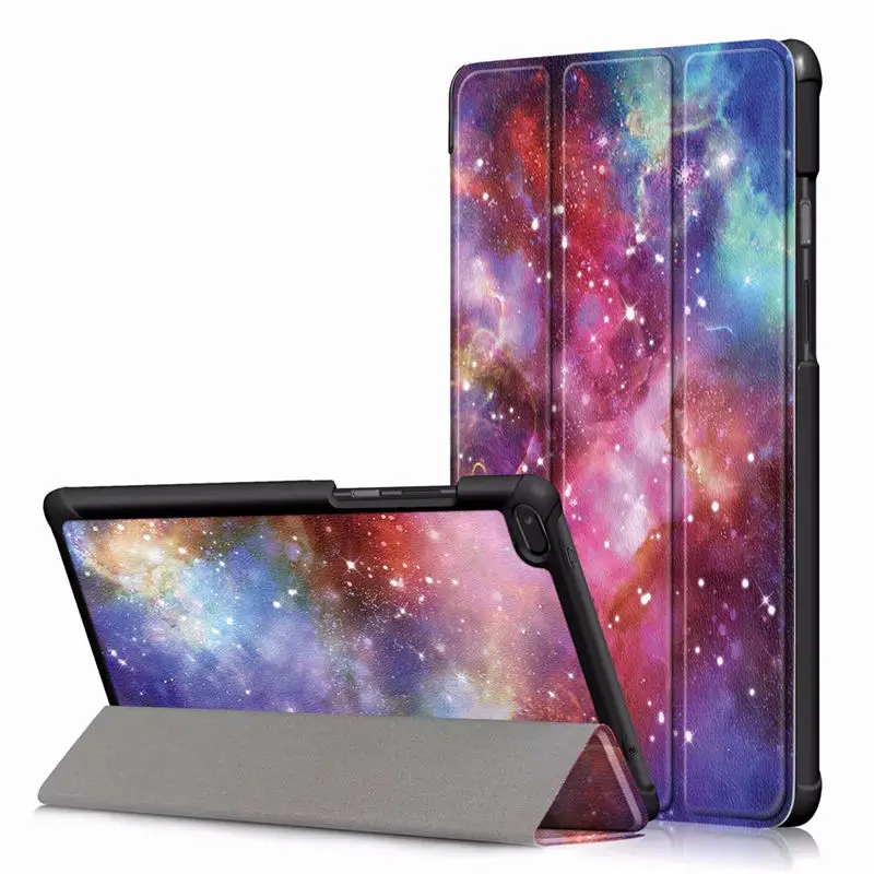Milky Way Тонкий магнитный складной чехол для lenovo Tab E8 8 дюймов TB-8304F1 TB 8304 из искусственной кожи чехол-подставка для lenovo E8 TB-8304F чехол - Цвет: Milky Way