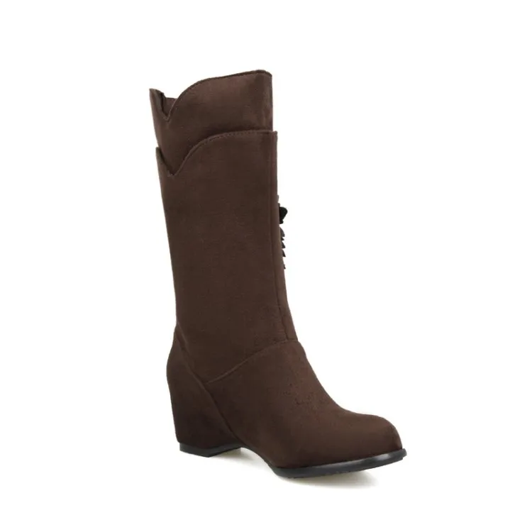 Женские сапоги до середины голени в летнем стиле; botas masculina zapatos botines mujer chaussure femme; HQ101