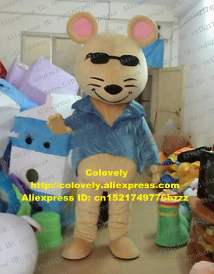 Полевая мышь Gopher полевая крыса талисман костюм для взрослых мультяшный персонаж