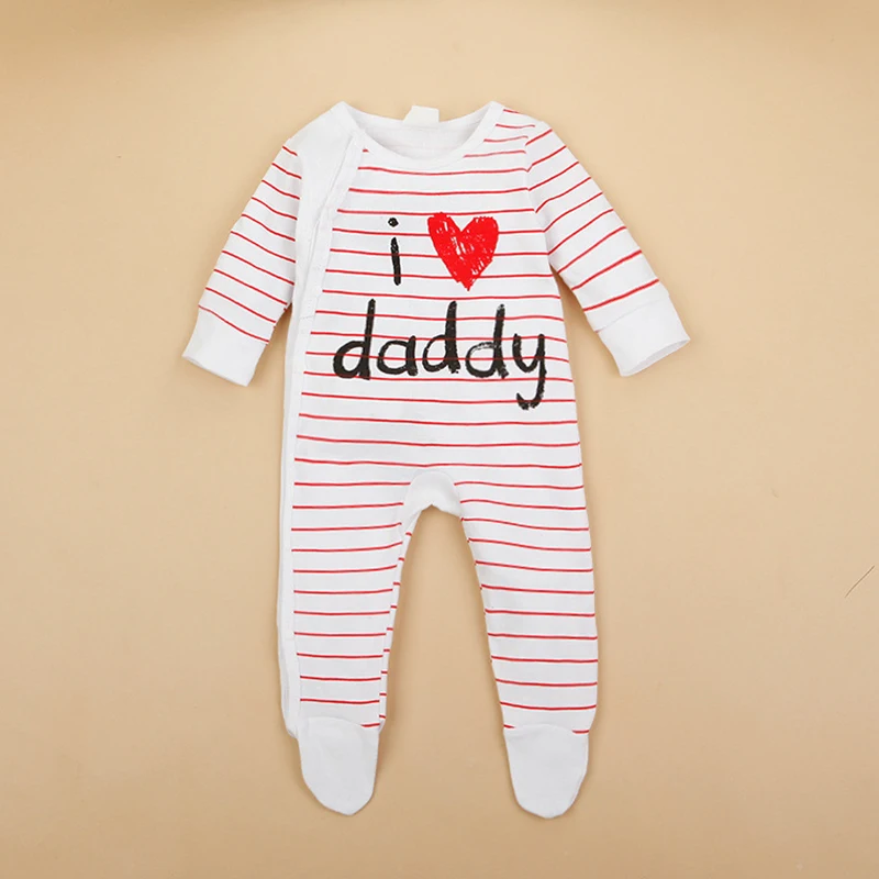 Pajamas Baby Rompers Jumpsuit Newborn Long Sleeve Boy Cute Unisex Clothes Girl Infant baby clothes | Детская одежда и обувь