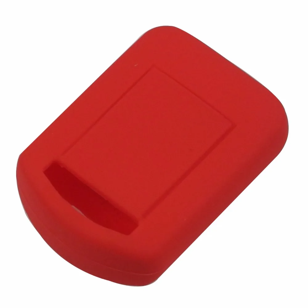 

jingyuqin 2 Buttons Remote Key Cover Case Silicone For Vauxhall Opel Corsa Agila Meriva Combo Car-Styling