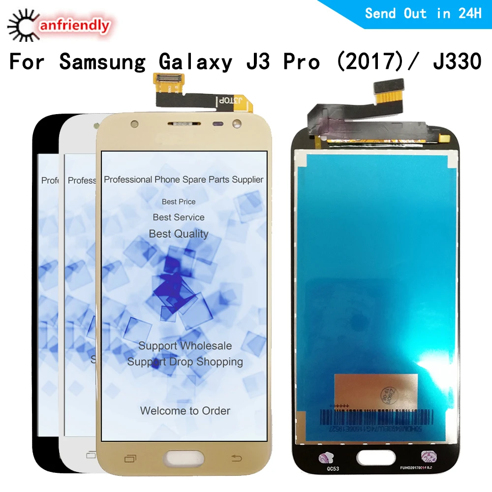 ЖК дисплей 5 0 дюйма для Samsung Galaxy J3 2017 J330 J330F J330G/DS Pro J3pro сенсорная панель экран с